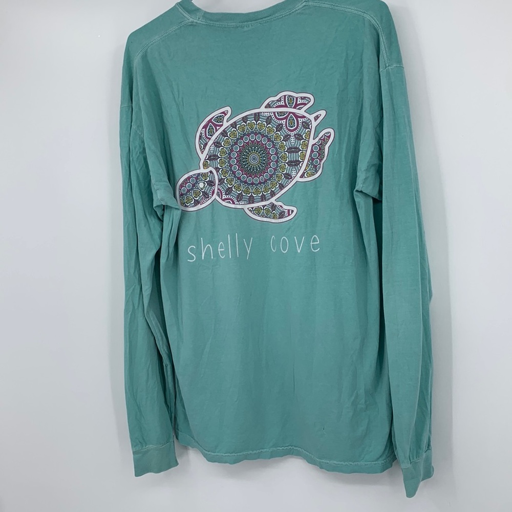 Shelly Cove, Mint, Large